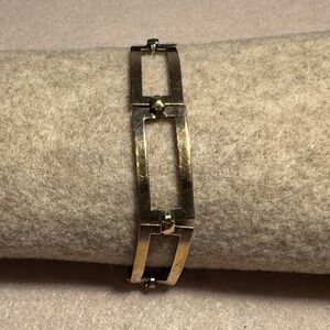 SYMMETALIC | Vintage 1940s Sterling & 12K Bracelet